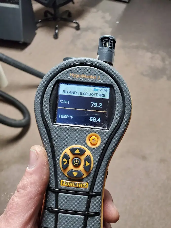 Moisture meter humidity assessment for Fire & Smoke Damage Restoration in Enumclaw